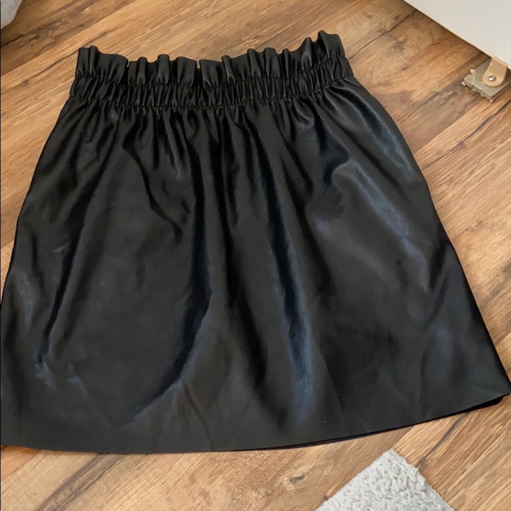 H&M Leather Skirt